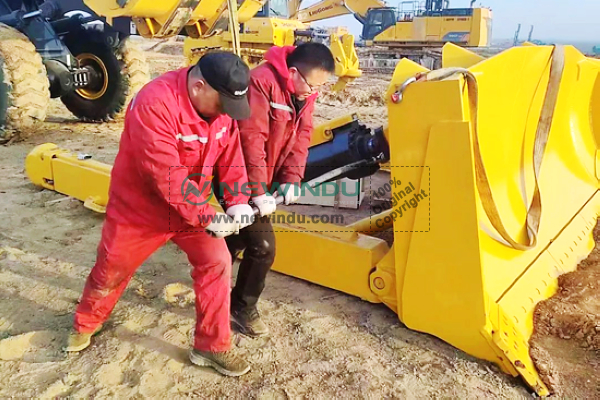 SHANTUI Bulldozer Once Again Battle Frontier Mines
