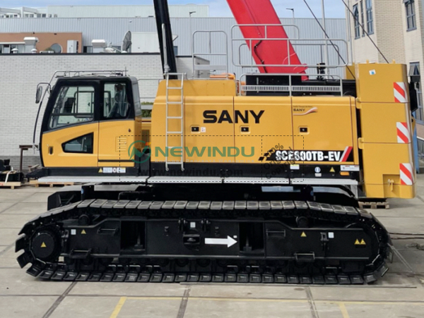 SANY and DANFOSS Showcase Electric Crawler Crane Collaboration