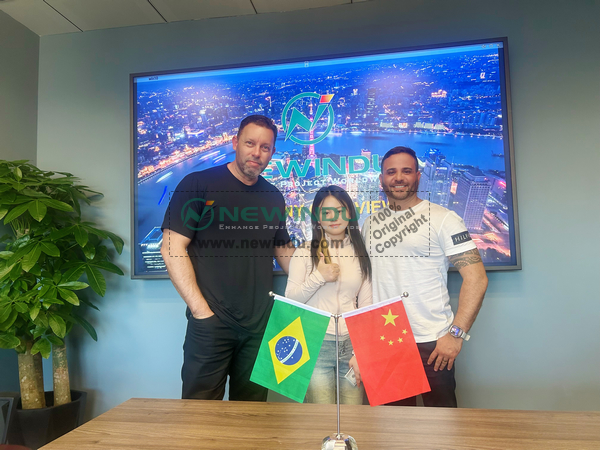 Brazil Clients Visited NEWINDU Office