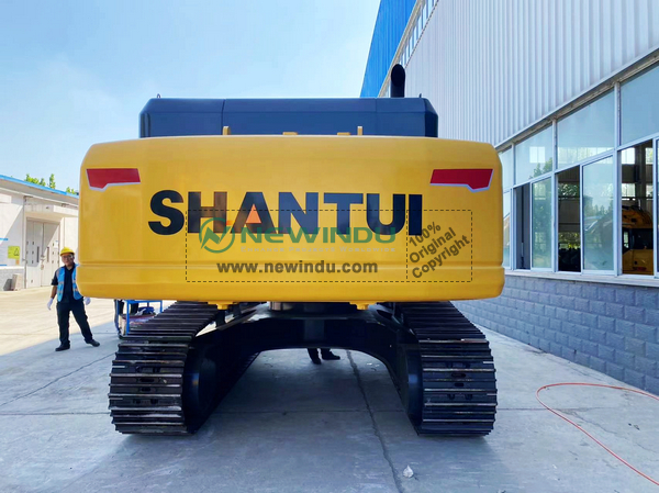 SHANTUI Excavator SE370LC & CIMC Semi Trailer