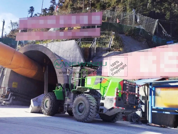 LIUGONG's 6-ton Electric Loader Conquers The Ultra-long Tunnel on The Plateau