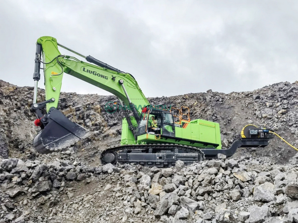 LIUGONG's Largest Electric Excavator Shines Mine